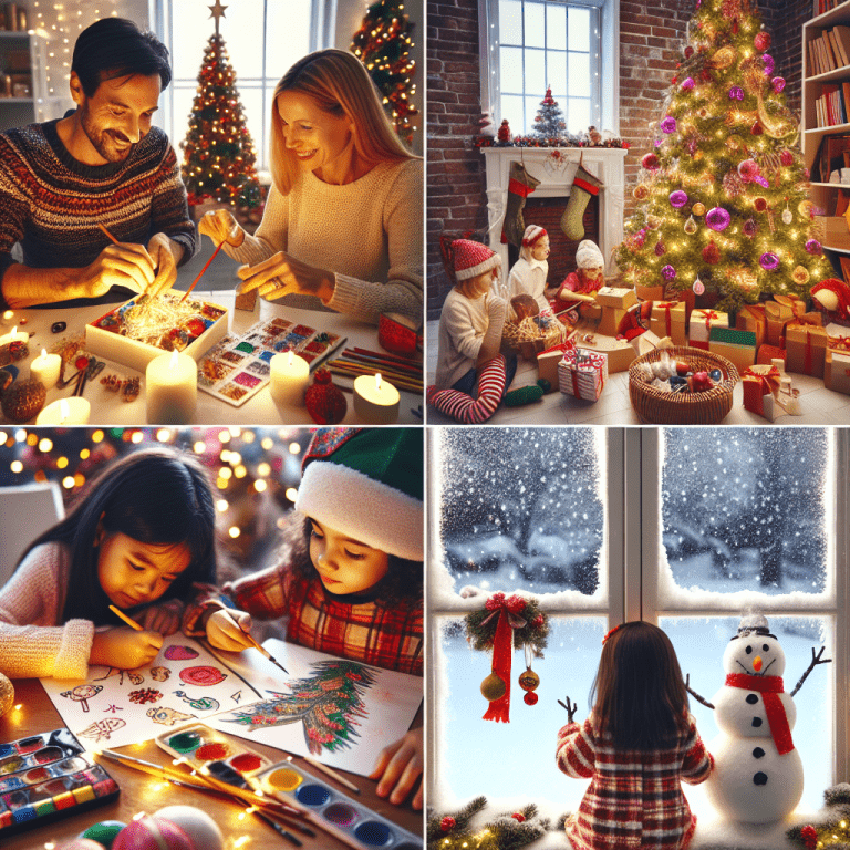 Lee más sobre el artículo Navidades llenas de creatividad: Ideas mágicas para disfrutar en familia