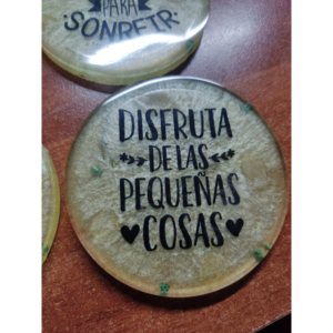 Posavasos con frases